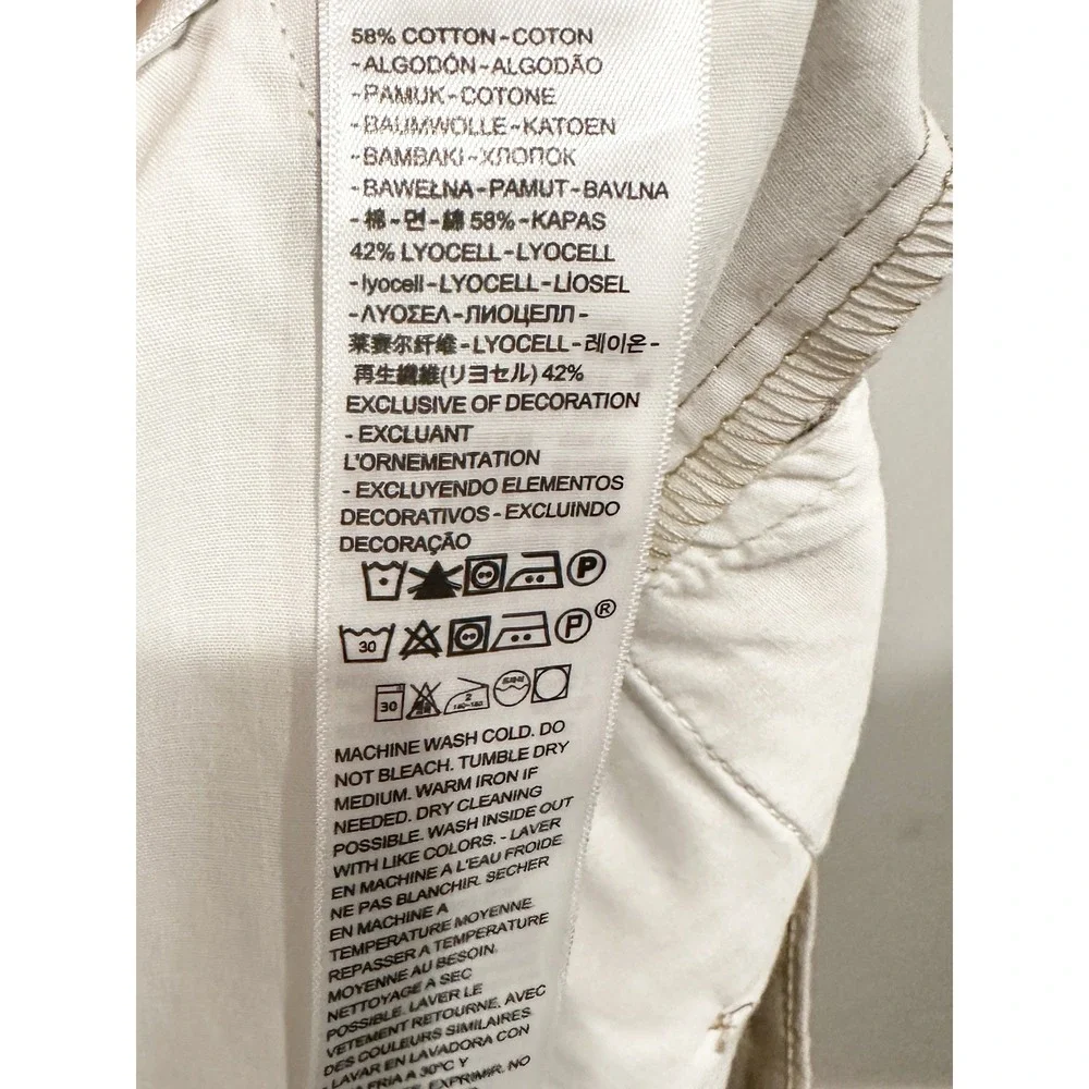 NWT Levi's HR Pleated Trouser in Cobblestone Size 28x32